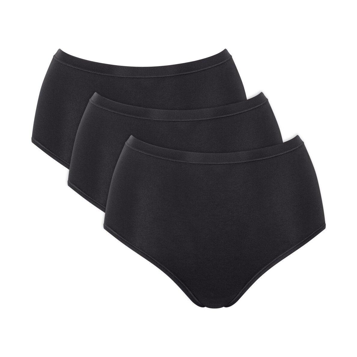 Kelnaitės Sloggi Go Daily Cotton Highwaist 3P 0004 Kelnaitės Sloggi Go Daily Cotton Highwaist 3P 0004