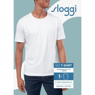 Apatiniai marškinėliai Sloggi Men Go Shirt O-Neck Regular Fit
