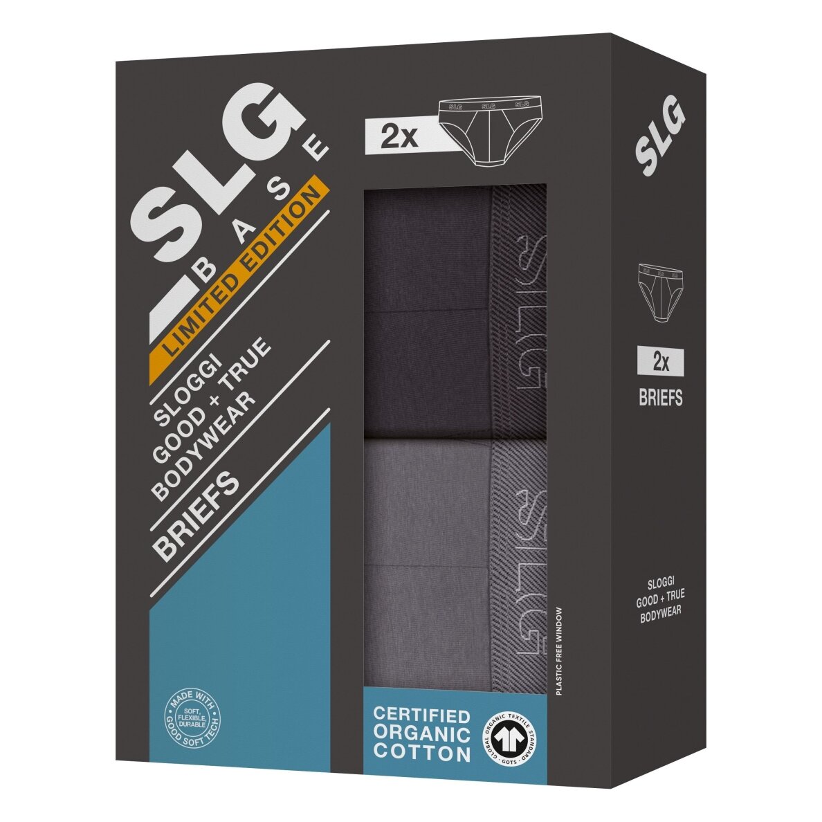 Trumpikės Sloggi SLG Base Brief C2P M013 5 Trumpikės Sloggi SLG Base Brief C2P M013 5