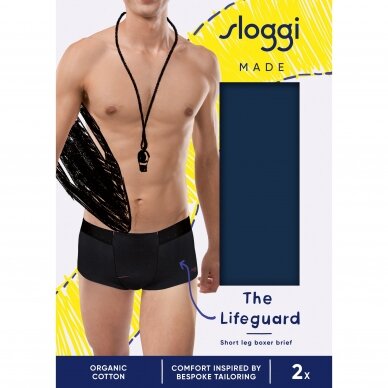 Trumpikės Sloggi men Made Hipster The Lifeguard 2P